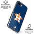 MLB Houston Astros Distressed iPhone 16e Clear Case